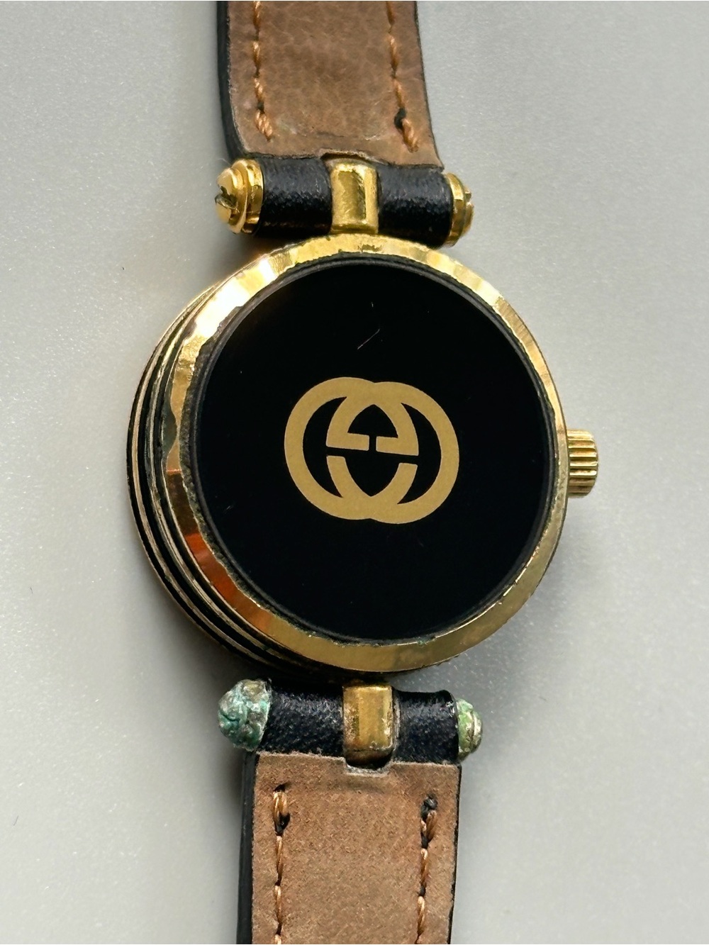 Gucci 2000L Sherry Line Roman Numeral Black Dial 22mm Ladies’ Dress Watch - Picture 8 of 12